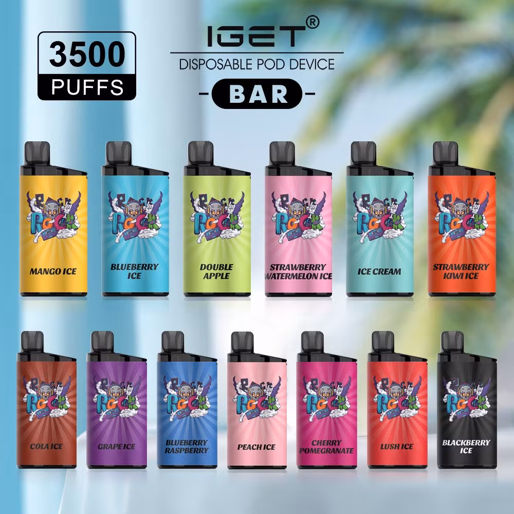 Wholesale 3500 Puff Disposable Rechargeable Refillable Vape Pen Mesh Coil