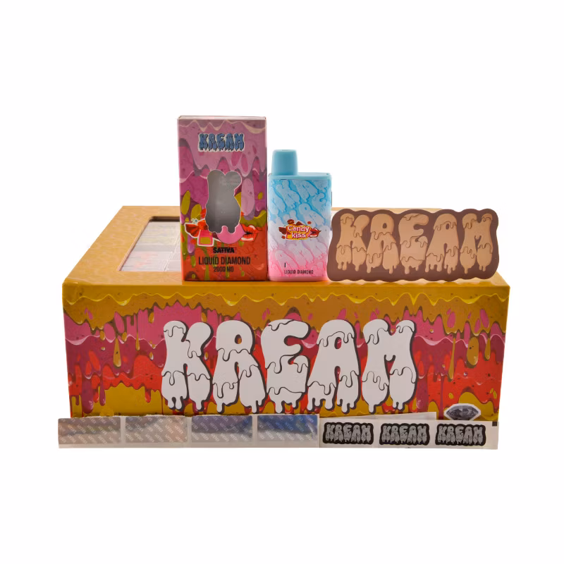 Cheap Kream 2ml 10flavors Rechargeable Battery Vape Starter Kits Empty Refillable Device Pod Disposable Vape Pen for Sale
