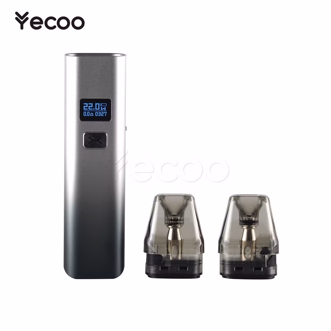 Yecoo Vape Electric Cigarette Suppliers Open Pod System China H8 Empty Device Pod