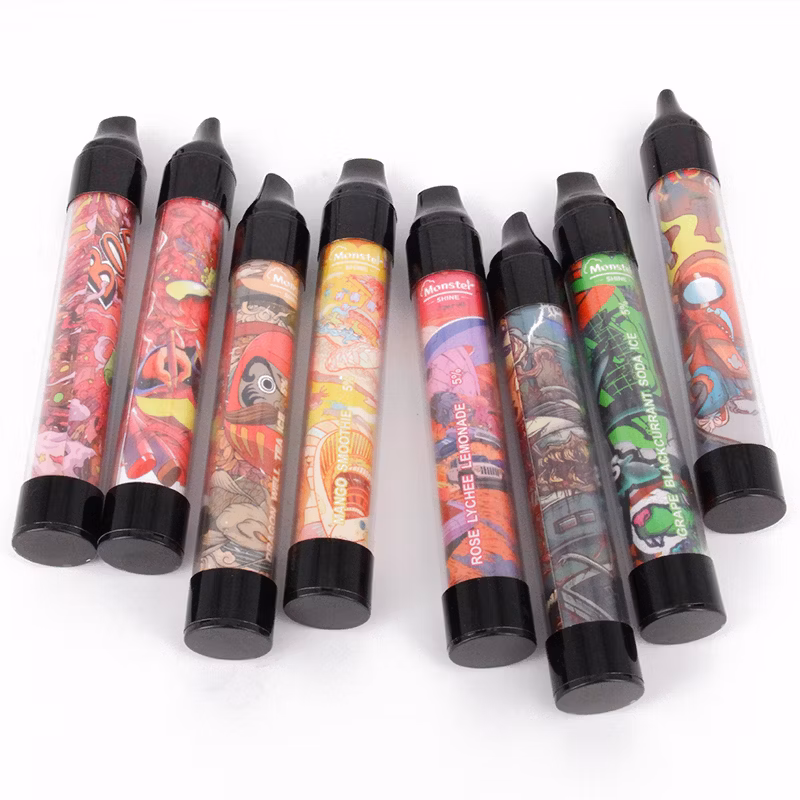 800 Puffs Monster Shine Disposable Vape Pen with LED Light Vape