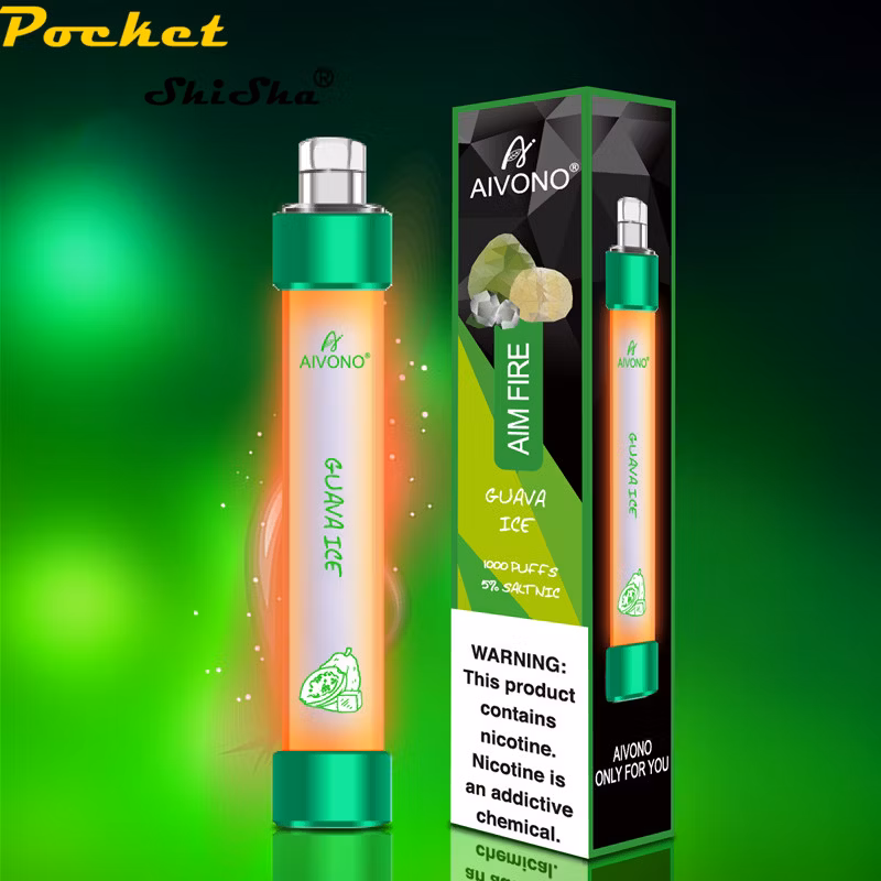 in Stock Rechargeable 4ml of E-Liquid Disposable Vape Pen Aim Fire with 1000 Puffs