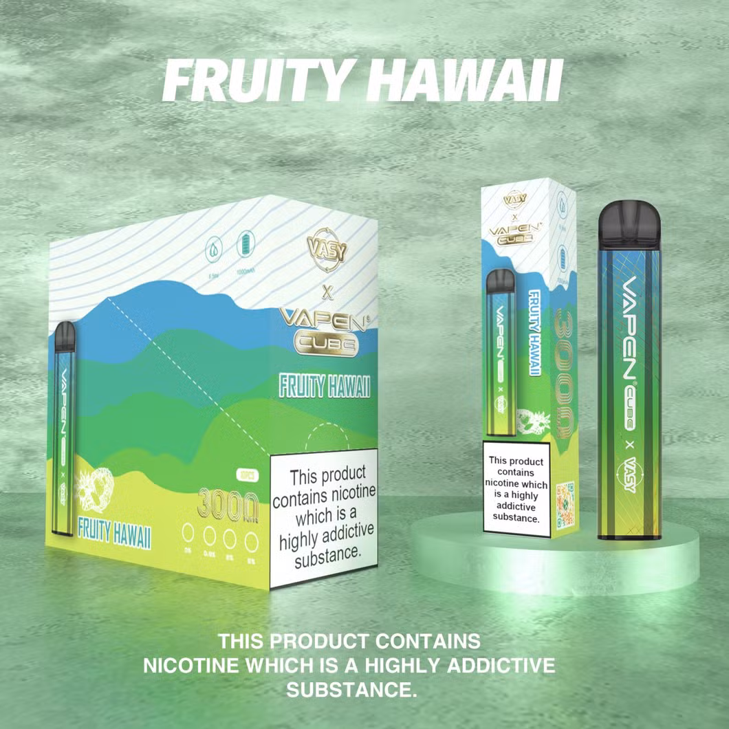 Vasy Cube 3000 Puffs Disposable Vape Wholesale E Cigarette 1000 mAh Battery