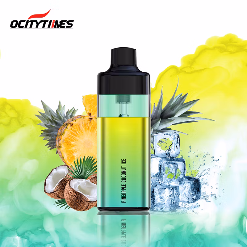 Custom 10000 Puffs Vape Pod Oil Cup Separate Nicotine Salt Disposable Vape Pen Packaging