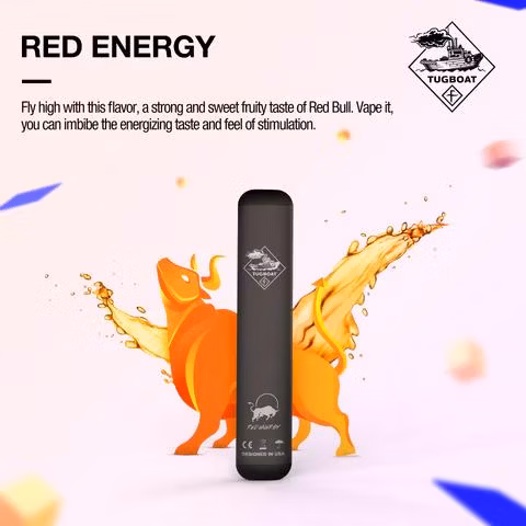 Wholesale Vape Juicy Electronic Cigarette Tugboat V2 400 Puff Bar Disposable Vape