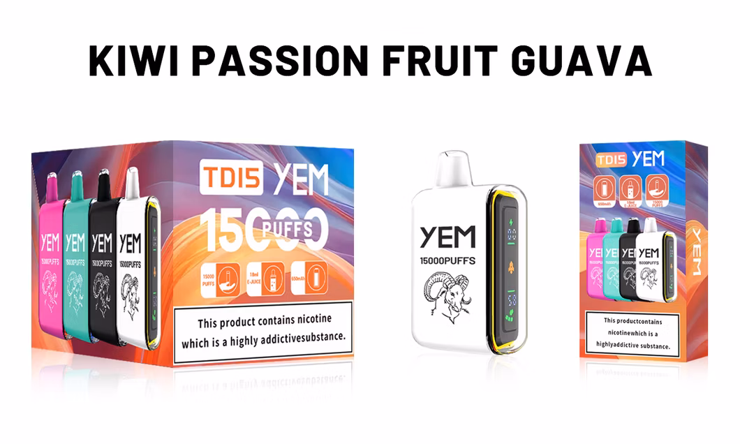 Yem Online Shopping 18ml E-Juicy 15000 Puffs 650mAh Rechargeable Wholesale I Disposable E Vape Vaper Vapes
