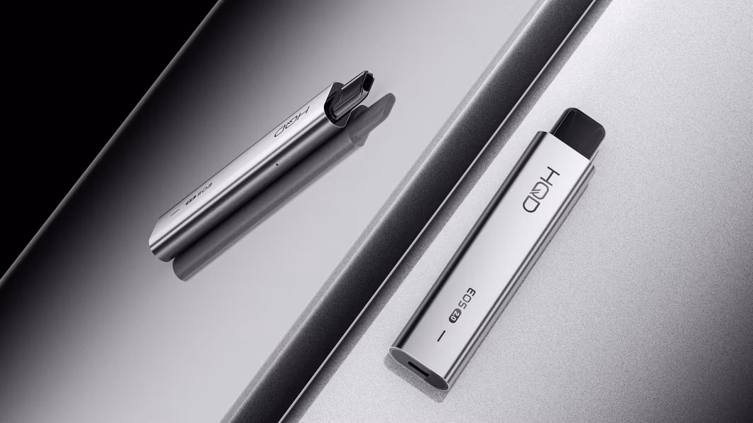 Hqd EOS 2.0 600 Puffs Vape Pen with Refillable and Prefilled Cartridge Pod Device