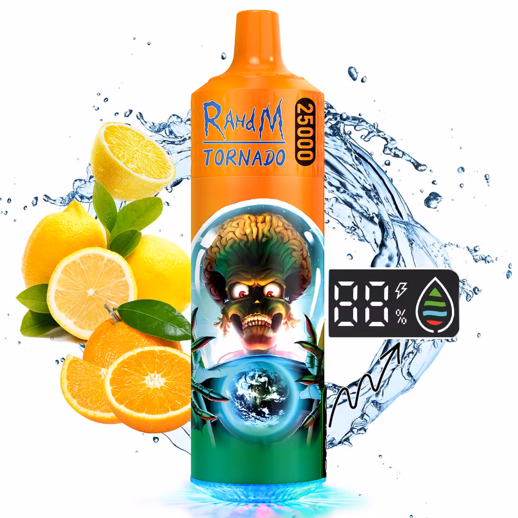 0% 2% 3% 5% Popular Randm Ecigarette Rahdm Tornado 25000 Puffs 600mAh Juicy Disposable Vape