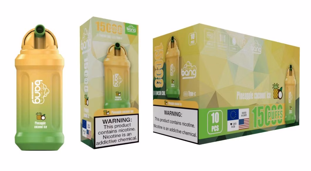 Ecig Juicy Disposable Vape Flavorful Puffs Vaporizer Electronic Cigarette 15000 Vape