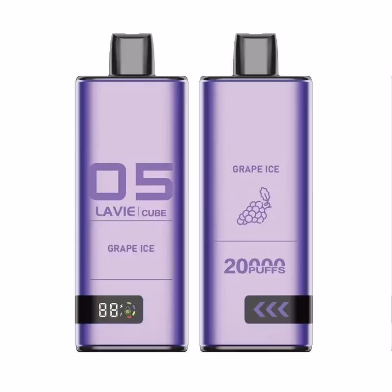 Vape EU Warehouse 20000 Puffs Disposable Digital Screen Hookah Electronic Cigarette Lavie Cube 20K Puff Distributors