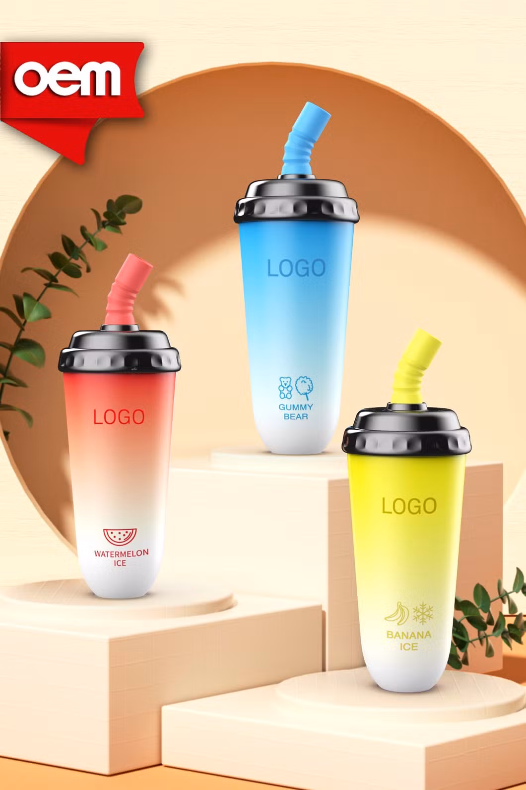 New Design Mini Milk Tea Cup E-Cigarette 5000 6000 7000 Puffs Cute Bar Malaysia Philippine Hot Sale Disposable Vape Amazon