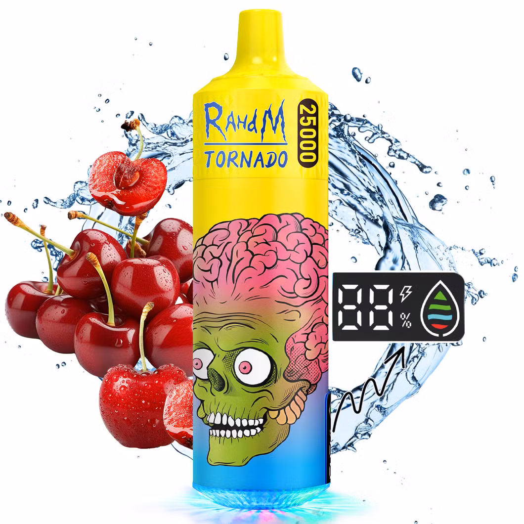 0% 2% 3% 5% Popular Randm Ecigarette Rahdm Tornado 25000 Puffs 600mAh Juicy Disposable Vape