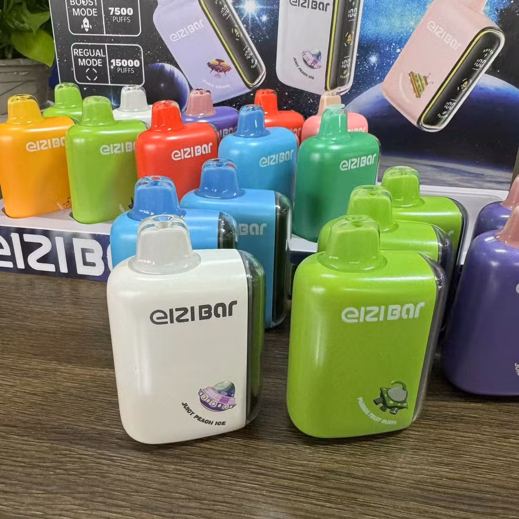 USA Korea UK Slovenia Germany Spain Popular Disposable Vape Big Puffs 15000 Puff Electronic Cigarette 16ml Eizi Bar 15000 Puffs Cube Disposable Vape