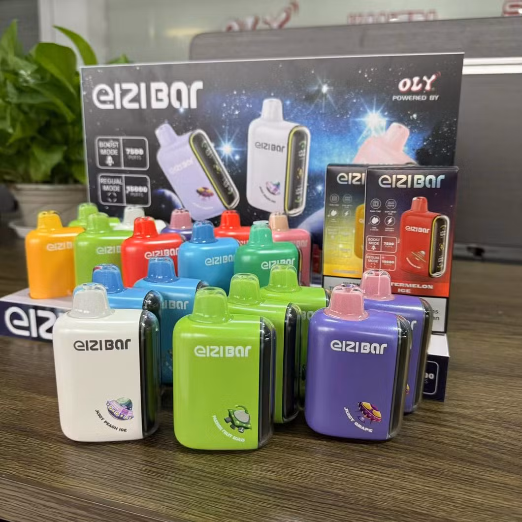 USA Korea UK Slovenia Germany Spain Popular Disposable Vape Big Puffs 15000 Puff Electronic Cigarette 16ml Eizi Bar 15000 Puffs Cube Disposable Vape