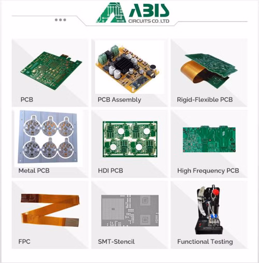 Green Black Blue Yellow Printed Circuit Board PCB for Equipment