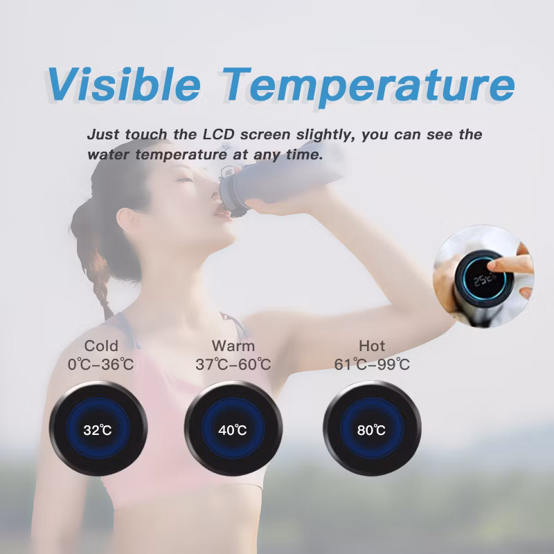Thermos Mug Display Temperature Multi-Touch Travel Mug Insulated Cup PCB Circuit Board PCBA Design Manufacturer