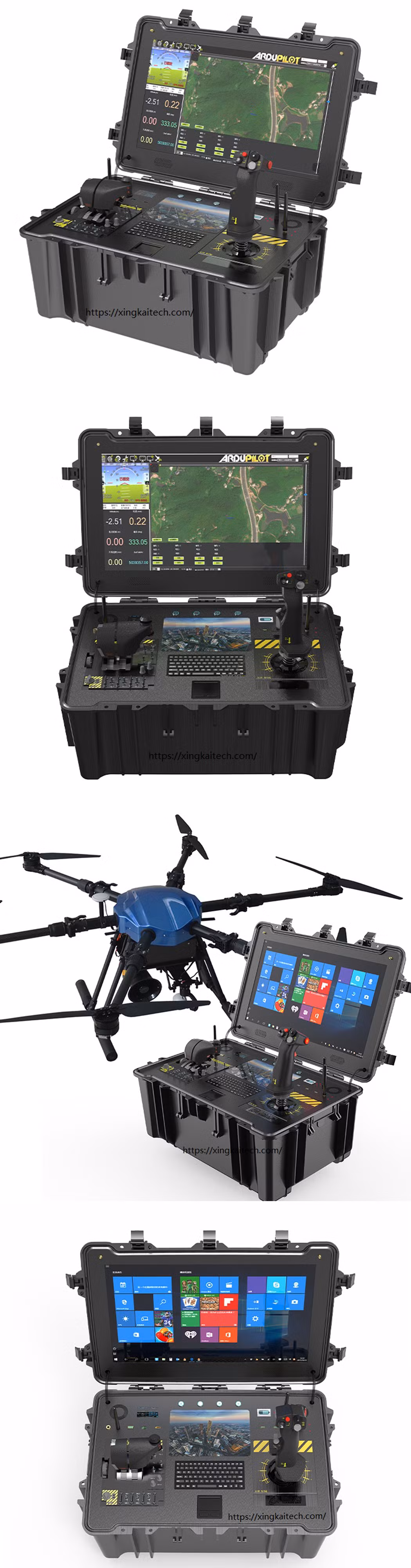 Surveillance Quadcopter Wireless Relay Wave Mobile Technology Heavy Lift Drone Portable RC Video Uav Control System