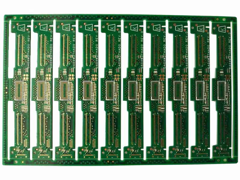 Lora Module 6 Layers Buried-Via Board Pcbs with Green/Red/Blue Color