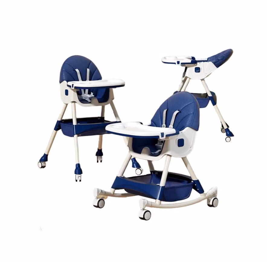 Cute Practical Kids Feeding Chair Indoor Dining Baby High Chair for Feeding