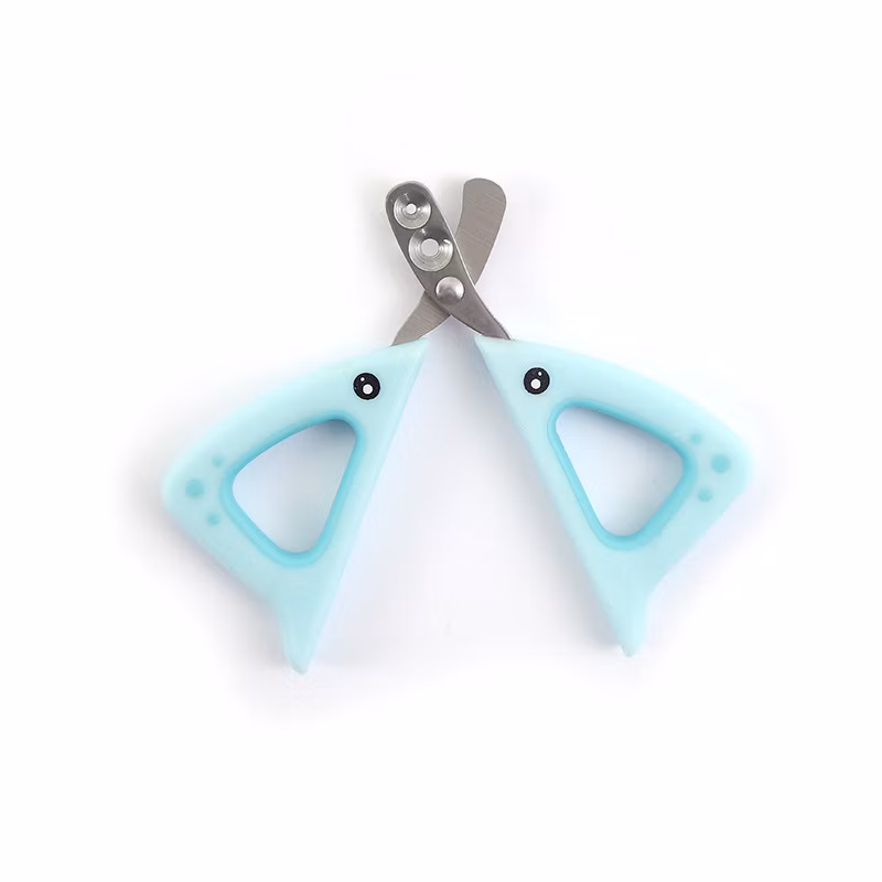 Factory Wholesale Stainless Steel Pet Nail Cutter Dog Cat Nail Clipper with File Pet Scissor