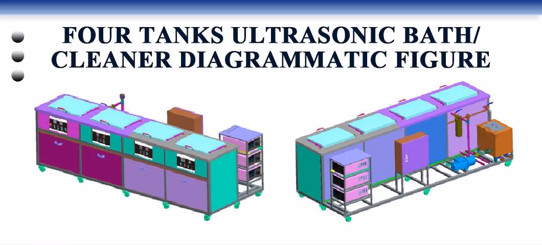 Frequency High Power Customized Engine Ultrasonic Cleaning Cleaner or Bath