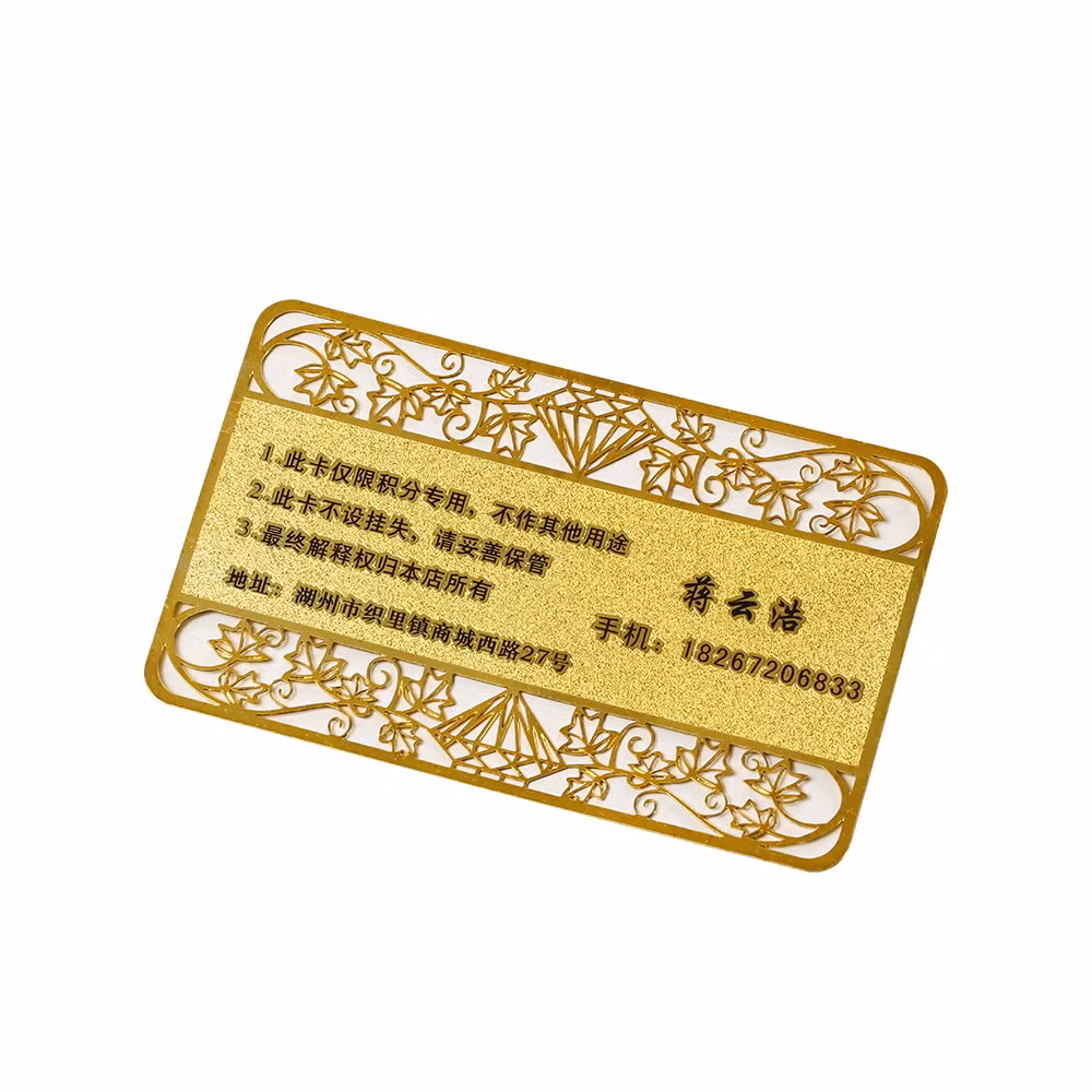 Manufacturer Supplies Brushed Stainless Steel Sheets, Mirror Stainless Steel Business Cards, Silk Screen Printing, Coloring, Logo Nameplates, Metal Printing