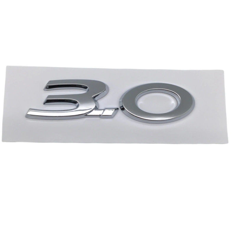 Factory Wholesale Customer Logo 3.0 Trunk Emblem Badge Decal Logo Symbol S-Type X-Type OEM Stock