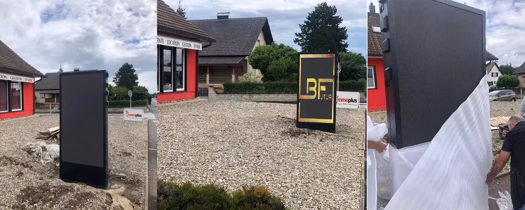 Custom Outdoor Light Sign LED Business Signs Advertising Light Box