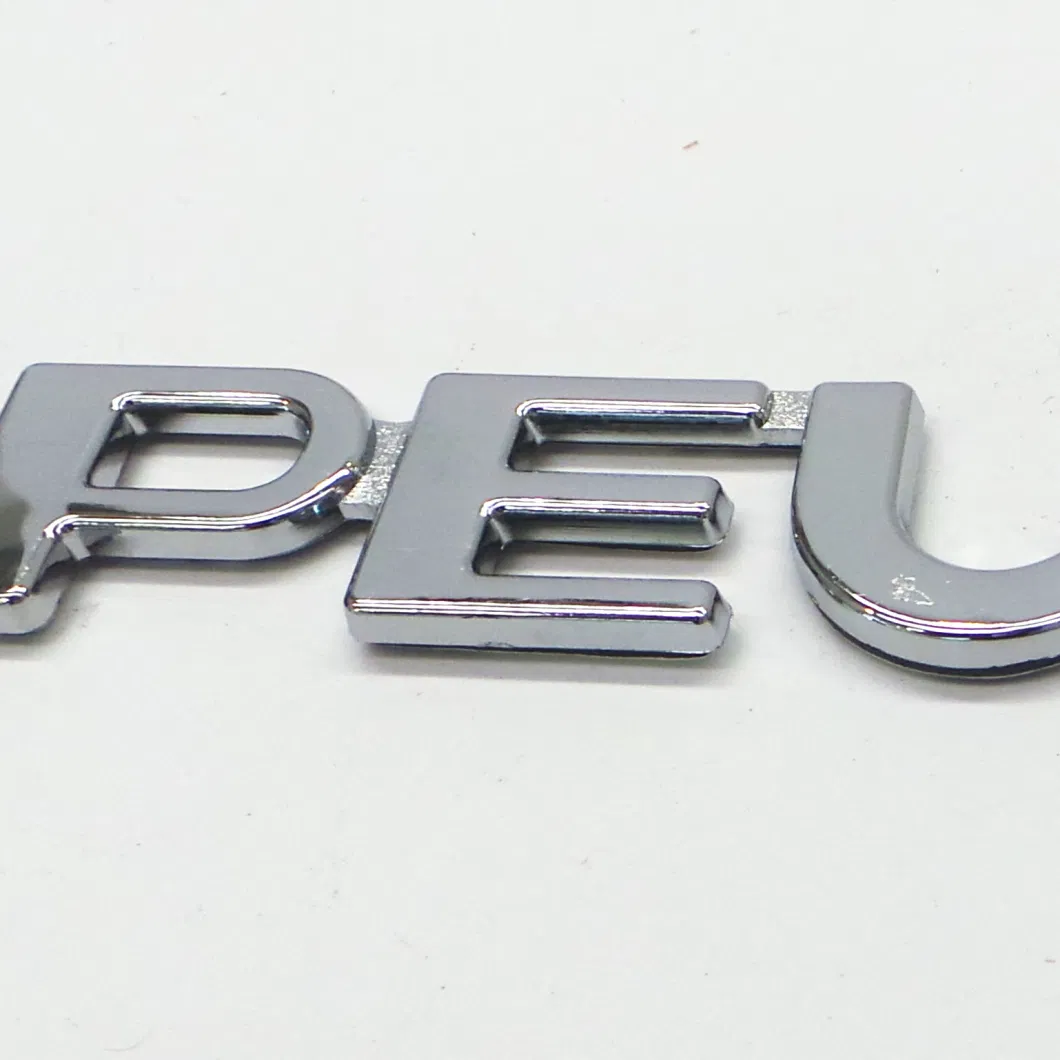 custom ABS letter sticker car badge emblem