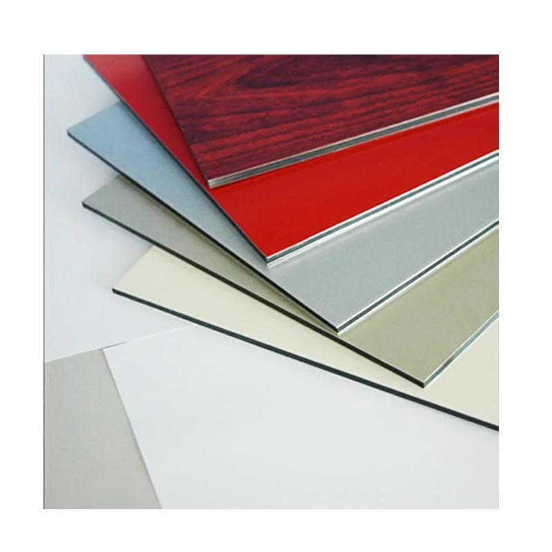 PVDF Aluminum Composite Sandwich Panel Brushed Exterior Aluminum Signs