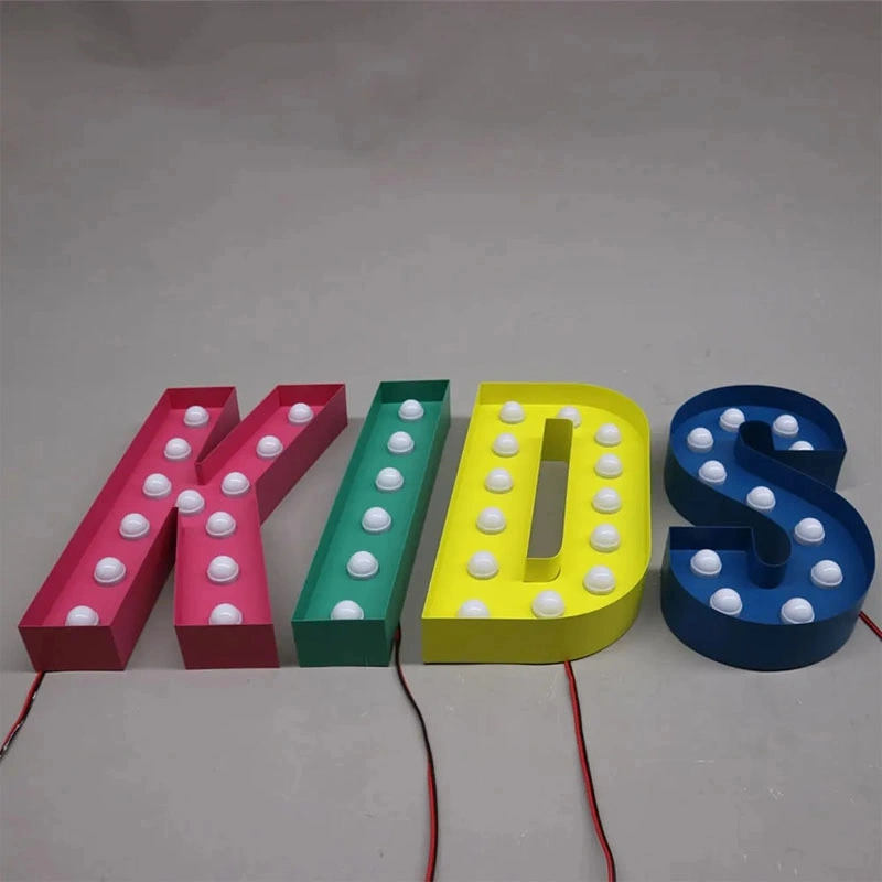 Best Price Waterproof 3D LED Letters Stainless Steel Edge Marquee Light