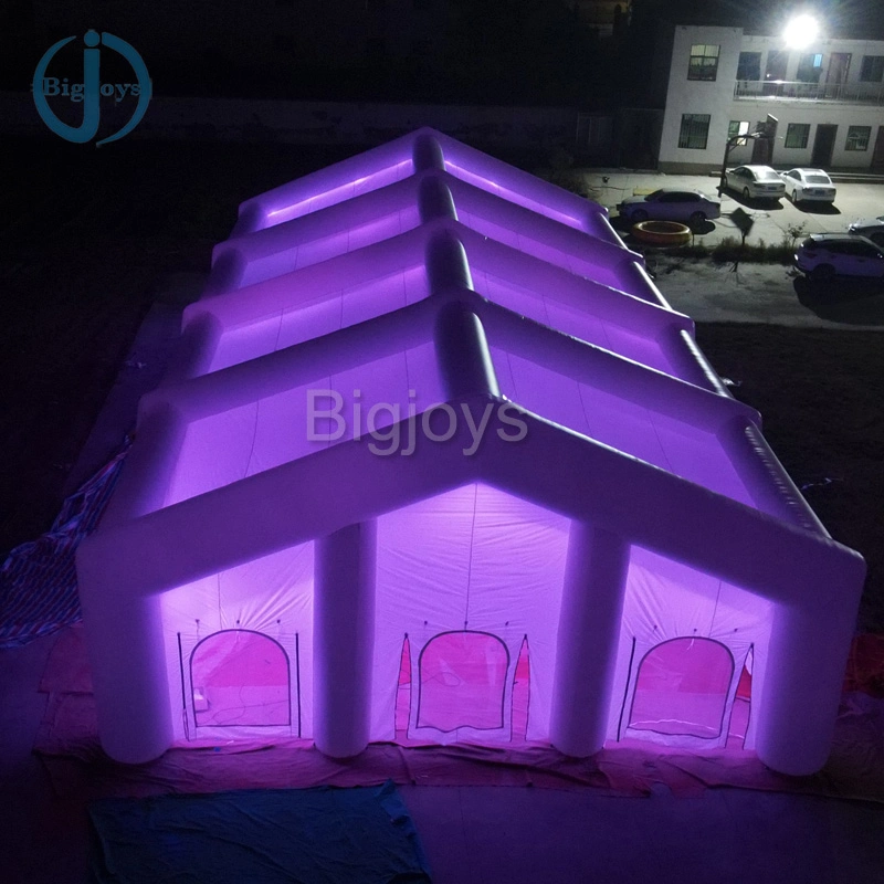 LED Light White Big Inflatable Tent Marquee for Party Event