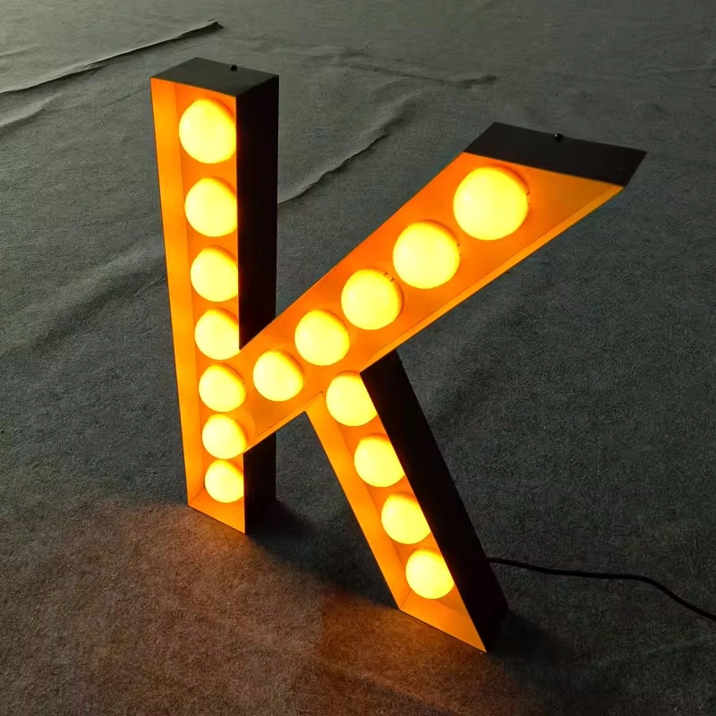 Marquee 3D LED Numbers Giant Light up Letters Marquee with Good Sale