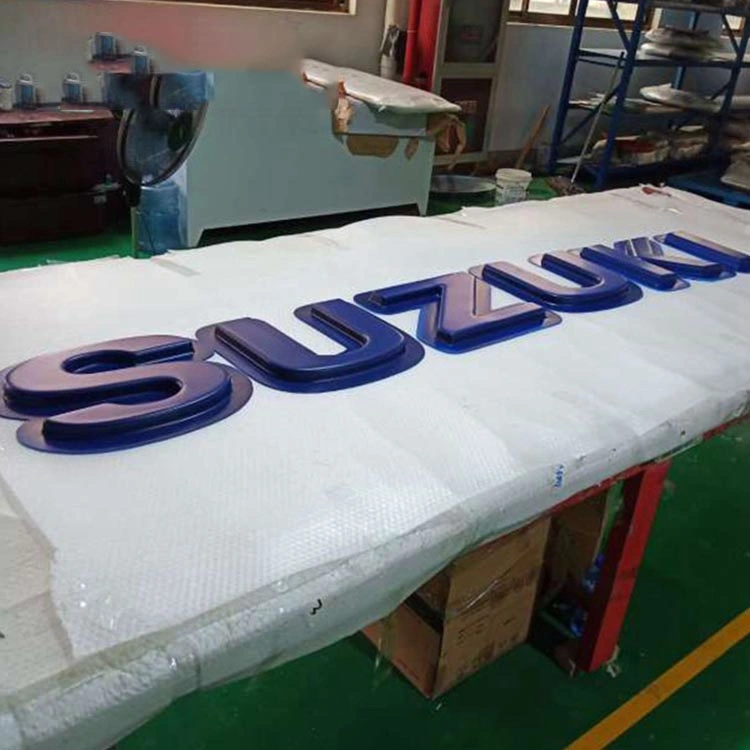 Acrylic 3D Thermformed LED Halo Illuminated Channel Letter Signs