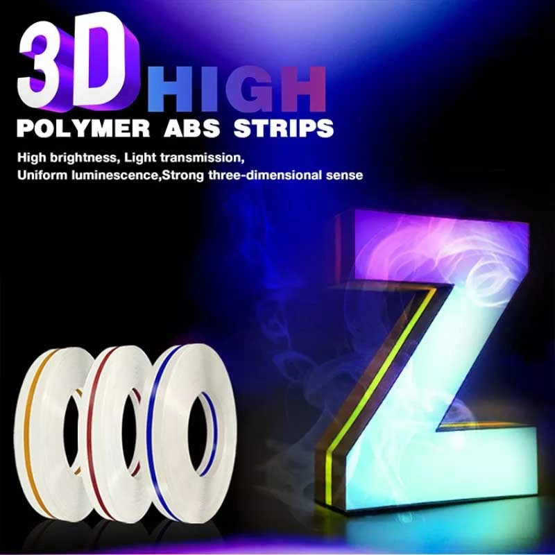 Manufacturer Custom Outdoor Waterproof LED 3D Side Luminous Letters for Logo Signs Advertising