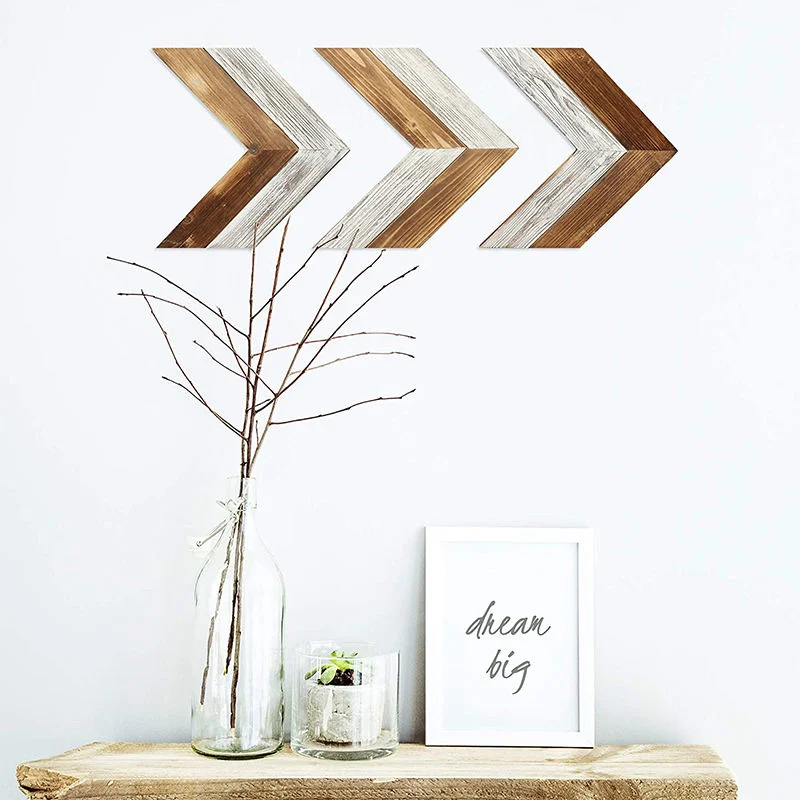 Rustic Farmhouse Wooden/Wood Arrow Sign for Wall Decor