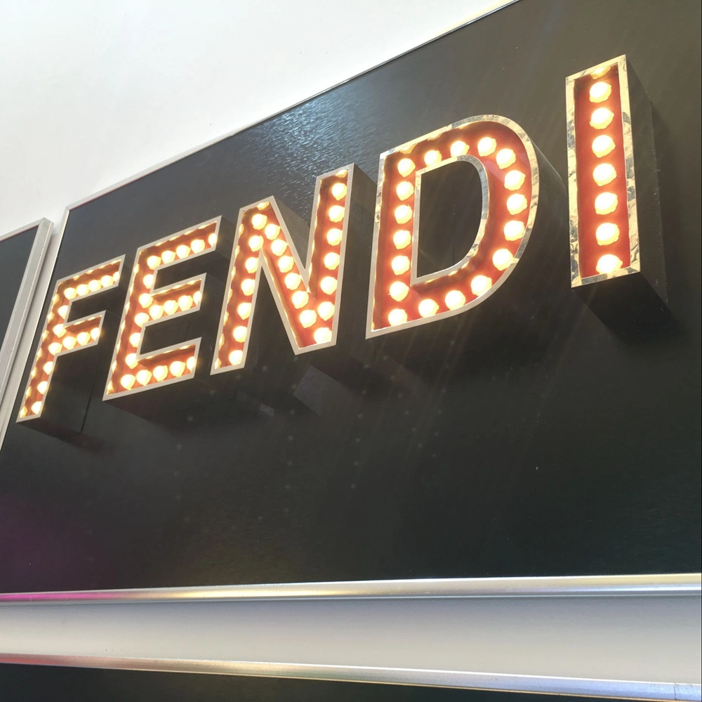 Outdoor LED Vintage Lighted Marquee Letters for Shop and Wedding Decoration