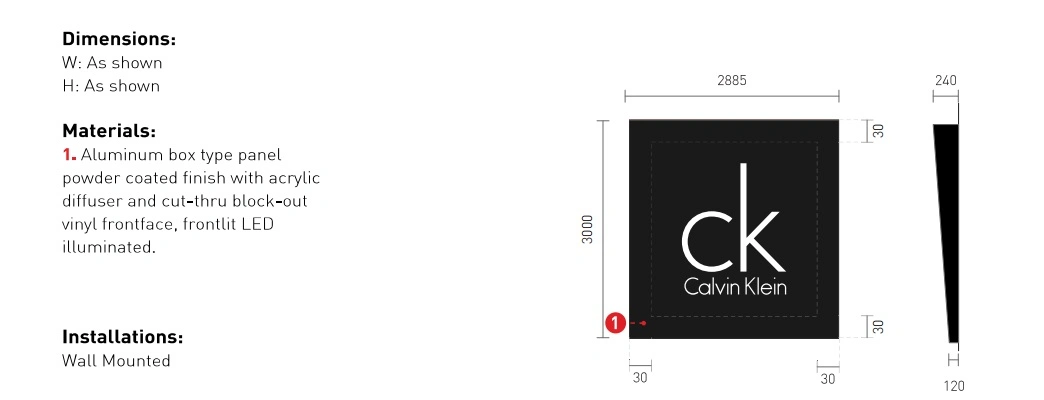 Customized Wayfind Directional Floor Number Plate Real Estate Construction Signs