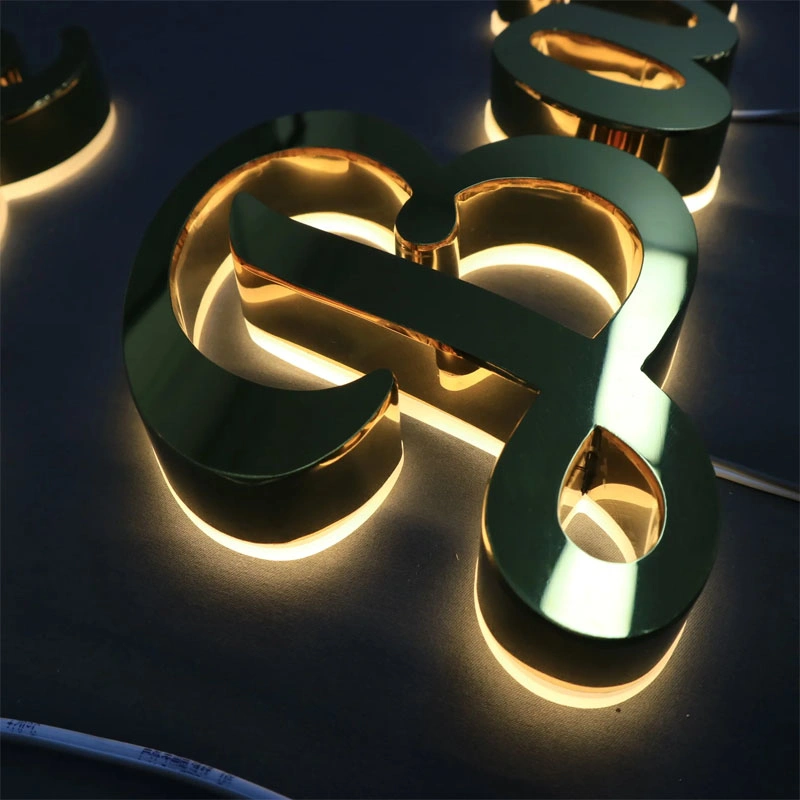 3D Letter Sign Wholesale Light up Letters Business Storefront LED Logo