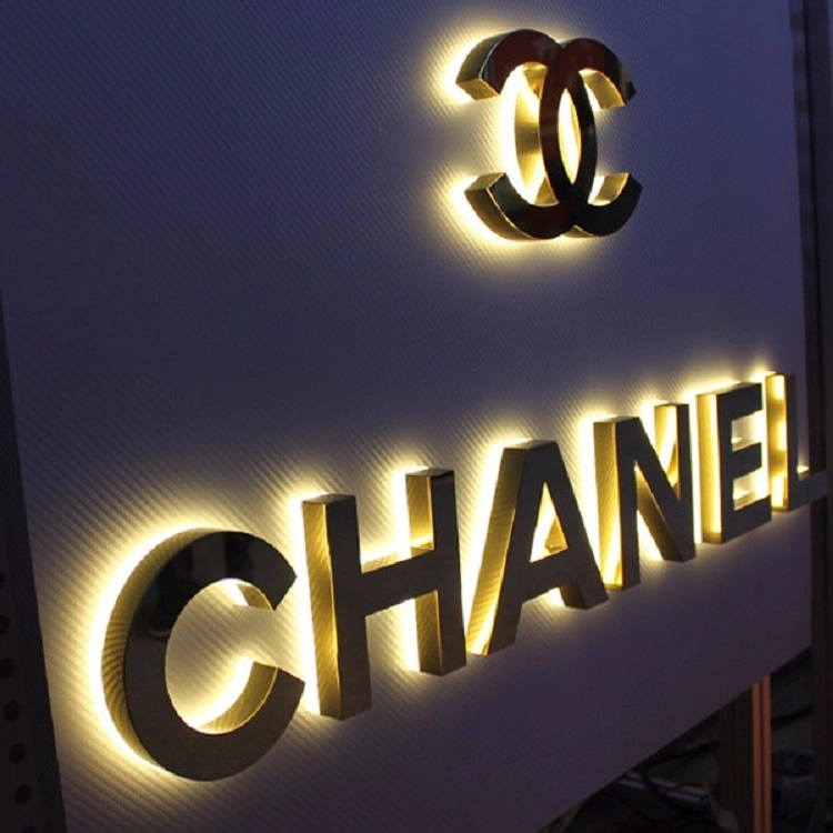 Outdoor Large LED Acrylic and Metal 3D Channel Letter for Advertising