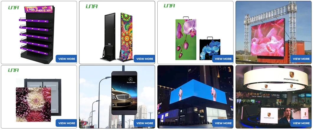 Outdoor Square Road P10 HD Digital Screen Billboard Wall-Mounted 3D LED Video Display Sign