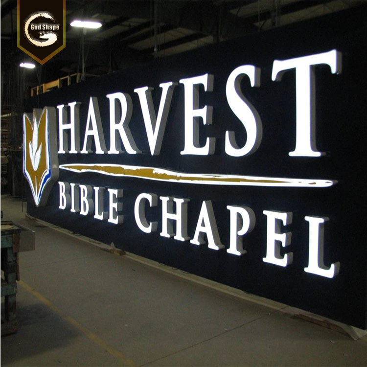 Blue Custom LED Channel Letter Exterior Signage