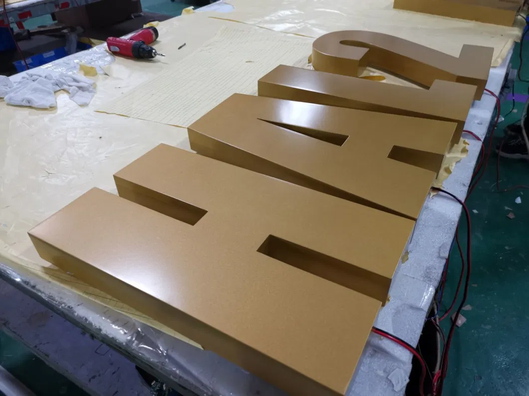 Aluminum Letter Sign Backlit LED Channel Letter Sign