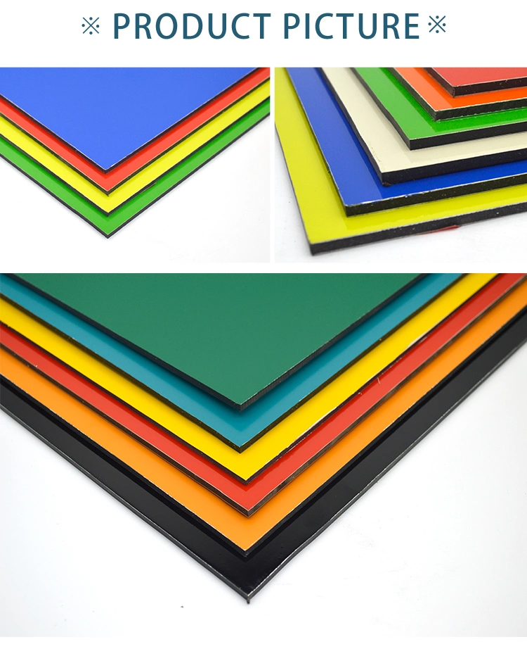 3mm 4mm Wood Color Interior Decoration Auminum Composite Panel PE Coated Decoration Panel for Signage, Advertising and Lettering