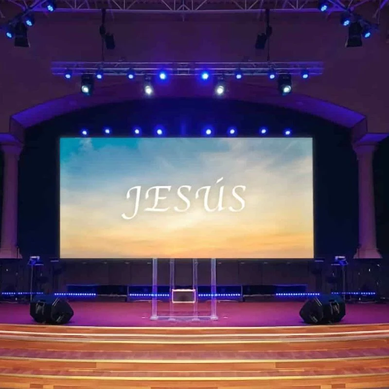 Legidatech LED Panels Video Wall P1.2 P1.8 P2 P2.5 P3 P4 3840Hz Full Color Indoor LED Display Screen Magnet Cabinet Church Sign