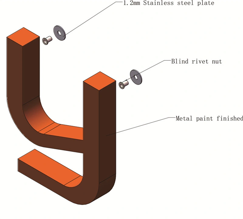 Outdoor Use Channel Letter Stainless Steel 304 316 Number Alphabet