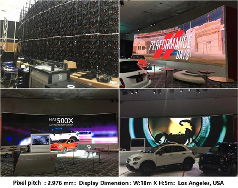 576*576mm Cabinet Indoor Fixed Installation LED Display Sign P3 P2.5 Pixel