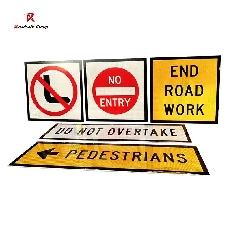 Beijing 20 Years Factory Customized Road Construction Informative Aluminum Traffic Reflective Warning Sign Board