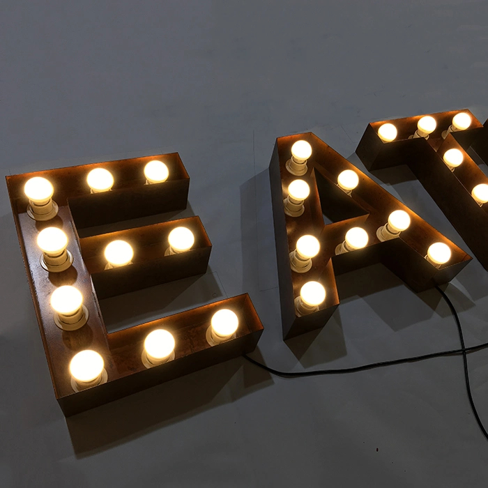 Most Popular LED Light up Vintage Marquee Letters