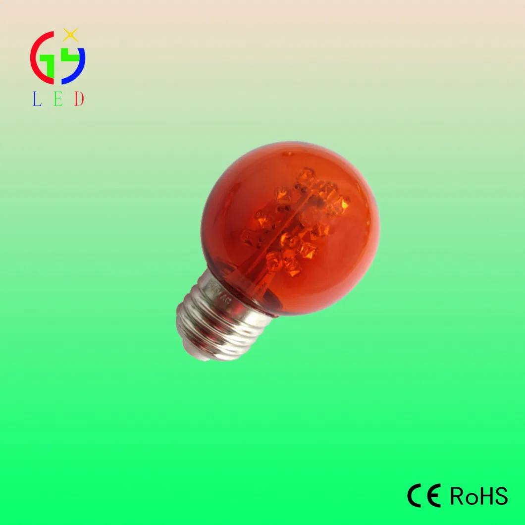 LED G50 Bulb 0.7W for Amusement Rides Sign Light LED G50 Lamps for Sign Letters Billboard