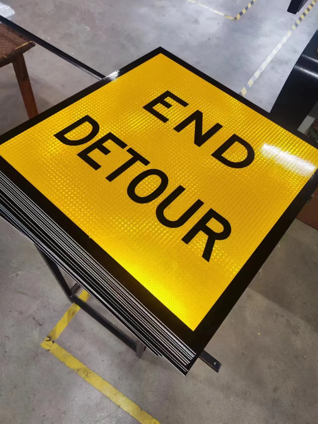 Beijing 20 Years Factory Customized Road Construction Informative Aluminum Traffic Reflective Warning Sign Board